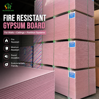 Bom preço Tipo C versus Tipo X Placas de gesso Principais diferenças para sistemas de parede resistentes a incêndio on-line
