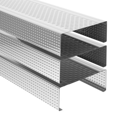 Bom preço Novo Produto Metal Stud Furring Drywall 0.2~1.0Mm quilha de teto para decoração de interiores on-line