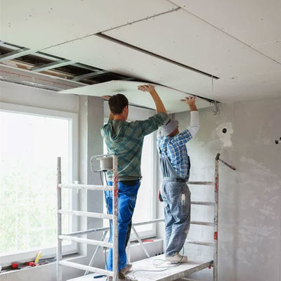 Bom preço Placa de emplastro decorativa de 12mm, placa de gipsita 4x8 para a separação interna da parede on-line