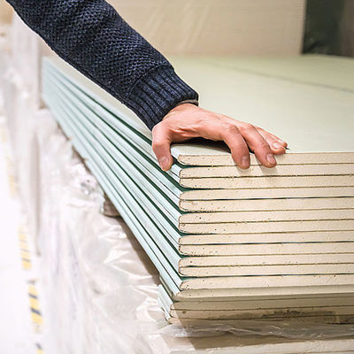 à prova de água decorativo da placa de gesso da placa de gipsita de 15mm para interno