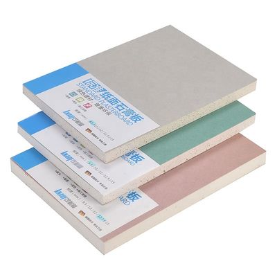 Bom preço fogo de papel grosso da placa de gipsita de 9.5mm - resistente para a separação interna da parede on-line