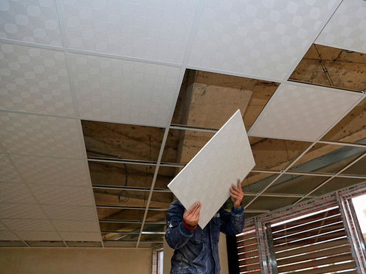 Bom preço Placa de Gesso 1.22x2.44m 12mm à Prova d'Água para Divisórias e Decoração de Teto on-line