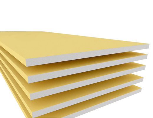 Bom preço a placa de gipsita afilada 12mm da fibra de vidro da borda reforçou 1220mm x 2440mm on-line