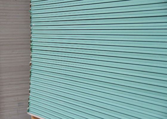 1200 mm de largura Tabela de gesso verde Tabela de gesso resistente à água para folhas de parede seca e tetos