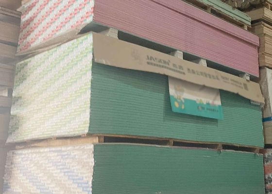 Bom preço Preço de fábrica 9Mm Impeligroso Placas de gesso Resistência ao molde Placas de gesso Parede divisória on-line