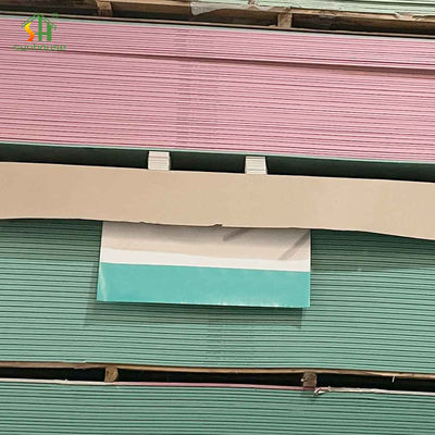 Bom preço Placa de gesso à prova de fogo 4x8 pés 9mm para paredes internas on-line