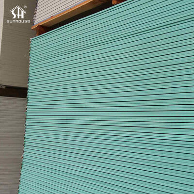 Bom preço Placa de gesso resistente à umidade de venda quente Knauf OEM/ODM Placa de gesso resistente à água para decoração moderna ao ar livre on-line