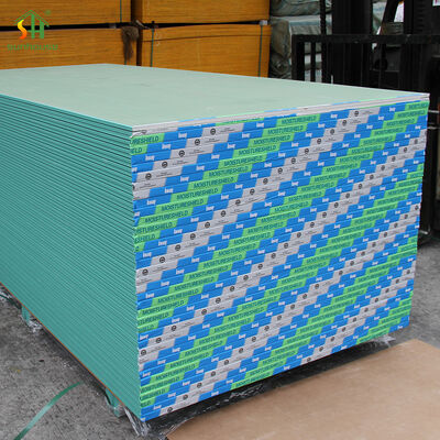 Bom preço Design industrial Placa de gesso 15 mm comum para interiores de escritórios Tecidos Paredes Projetos comerciais on-line